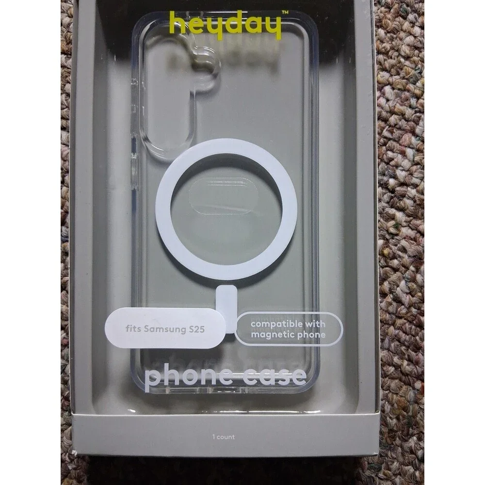 heyday Clear Case For Samsung Galaxy S25+ - Clear